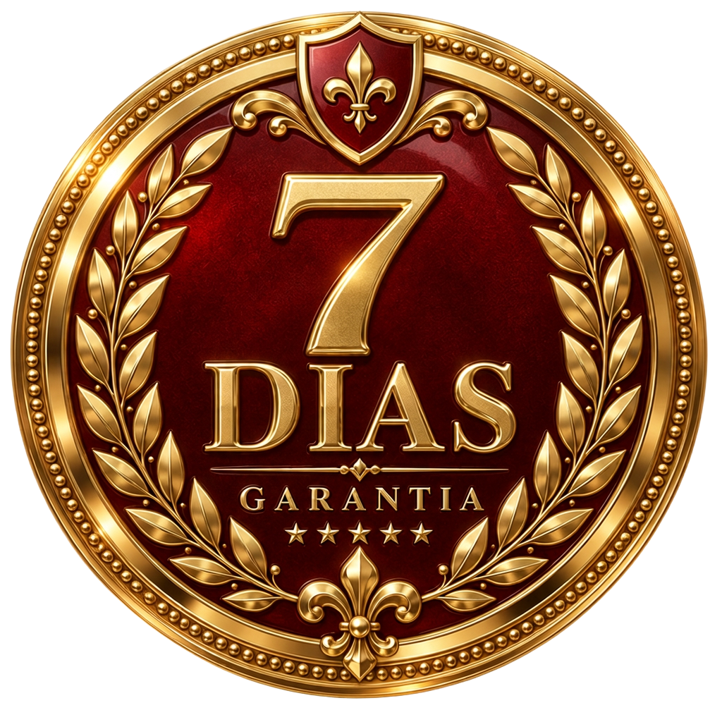 Selo de garantia incondicional de 7 dias